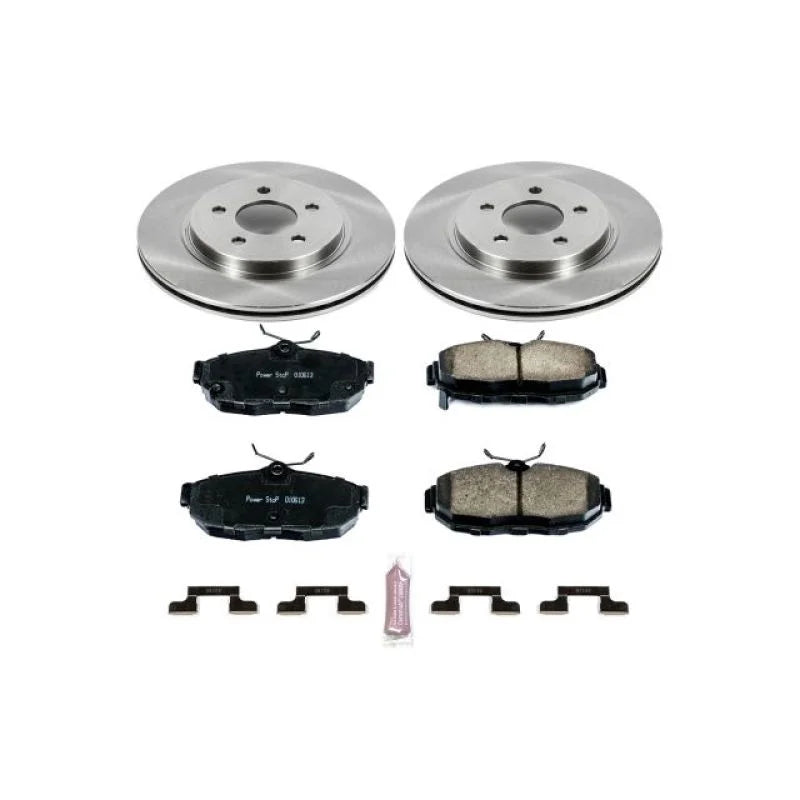 PowerStop Rear Autospecialty Brake Kit fits 2012 Ford Mustang / 2012 Ford Mustang Shelby GT500 - Main Product View