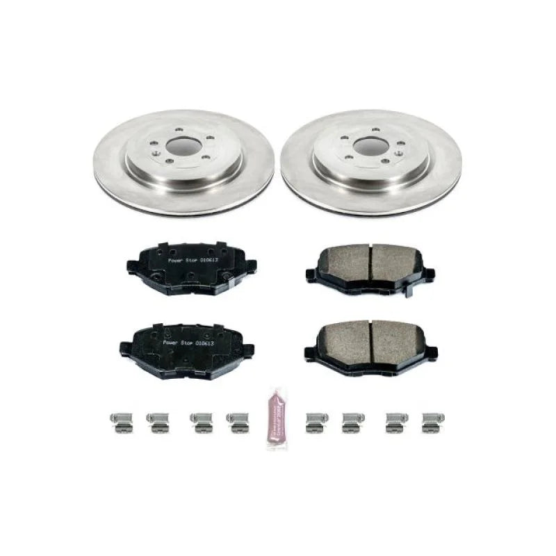 PowerStop Rear Autospecialty Brake Kit fits 2013-2019 Ford Explorer / 2013-2019 Ford Flex / 2013-2019 Ford Police Intercep...