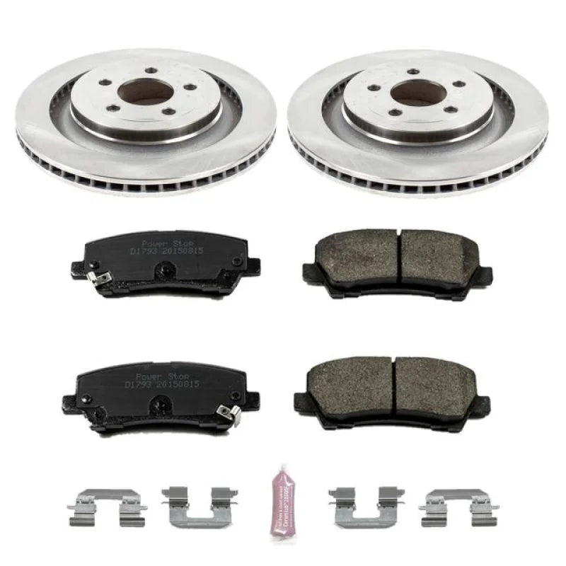 PowerStop Rear Autospecialty Brake Kit fits 2015-2023 Ford Mustang - Main Product View