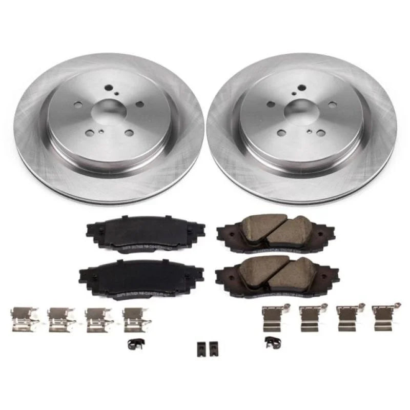 PowerStop Rear Autospecialty Brake Kit fits 2016-2022 Lexus RX350 / 2018-2022 Lexus RX350L / 2016-2022 Lexus RX450H / 2018...