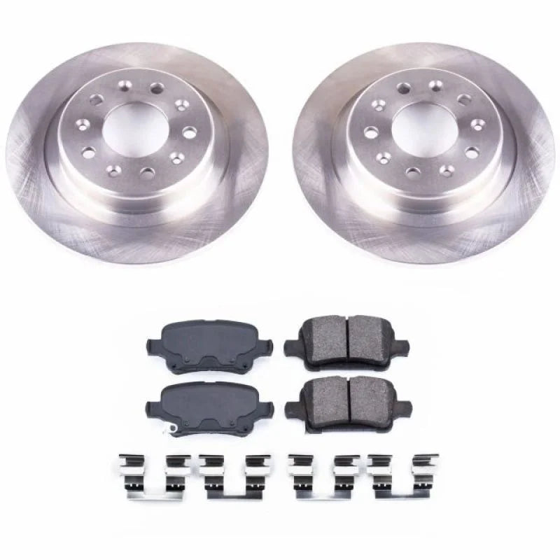 PowerStop Rear Autospecialty Brake Kit fits 2017-2019 Buick LaCrosse / 2018 Buick Regal Sportback / 2018-2020 Buick Regal ...