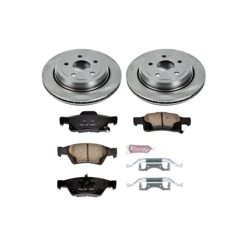 PowerStop Rear Autospecialty Brake Kit fits 2017-2024 Dodge DURANGO / 2011-2024 Dodge DURANGO Citadel / 2011-2013 Dodge DU...