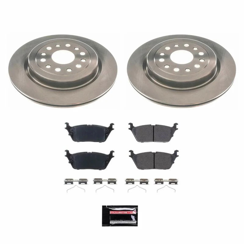 PowerStop Rear Autospecialty Brake Kit fits 2019-2025 Ram 1500