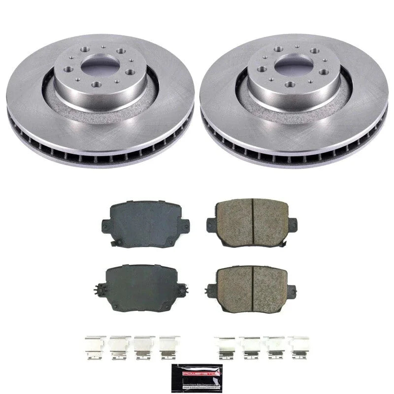 PowerStop Rear Autospecialty Brake Kit fits 2020-2024 Tesla Y Performance