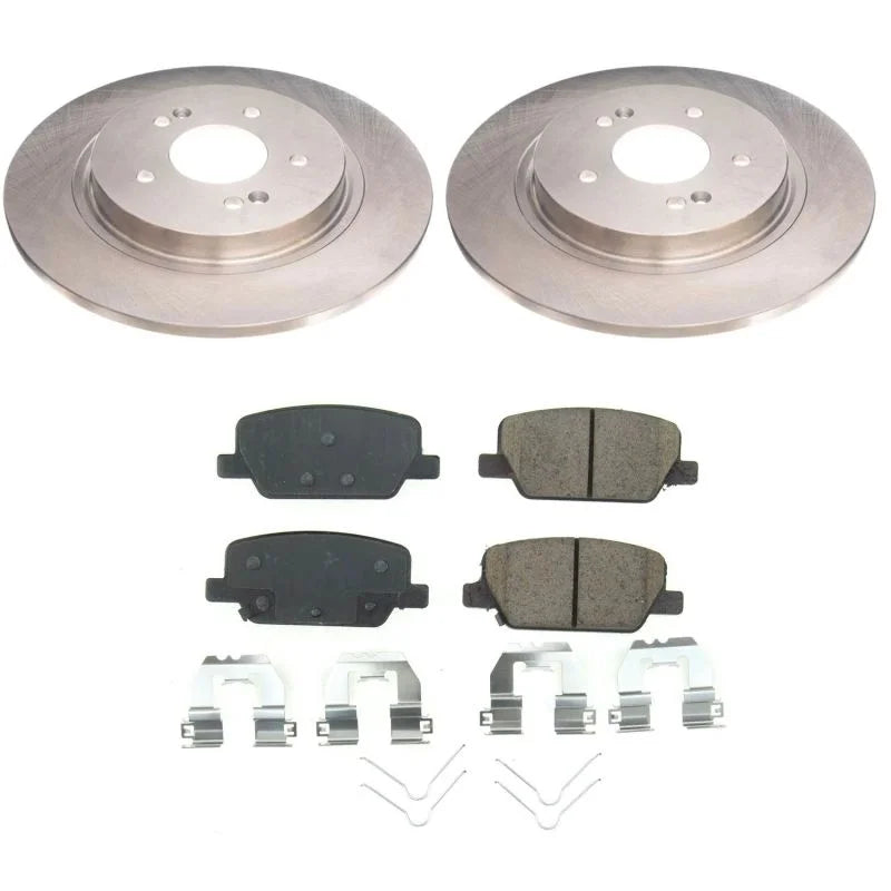 PowerStop Rear Autospecialty Brake Kit fits 2020-2025 Hyundai Palisade / 2019 2020 Hyundai Santa Fe / 2020-2024 Kia Telluride