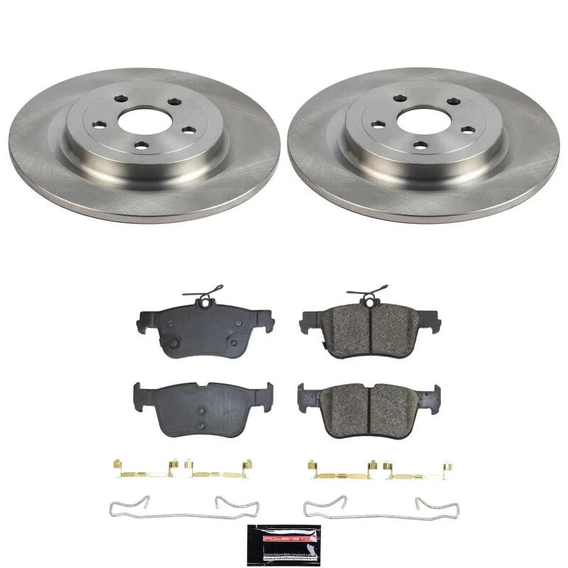PowerStop Rear Autospecialty Brake Kit fits 2021-2024 Ford Mustang / Mustang Mach-E