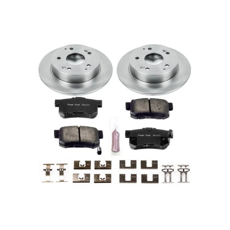 PowerStop Rear Autospecialty Brake Kit fits Acura Integra / 1997-2001 Acura Integra Type R / 2002-2006 Acura RSX / 1998-20...
