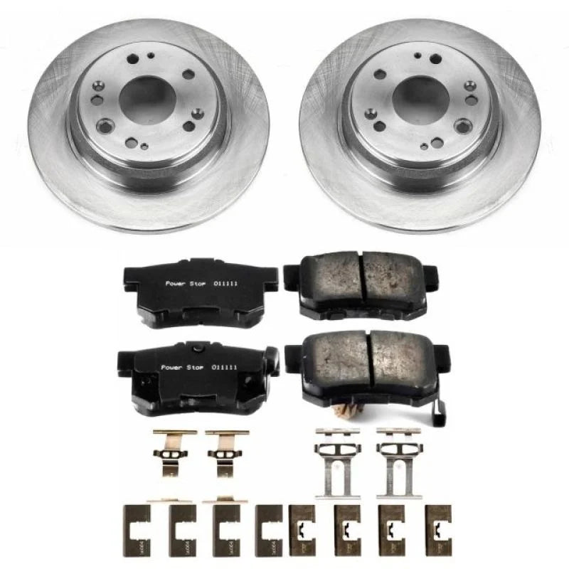 PowerStop Rear Autospecialty Brake Kit fits Acura RL / 2002-2004 Acura RL Premium - Main Product View