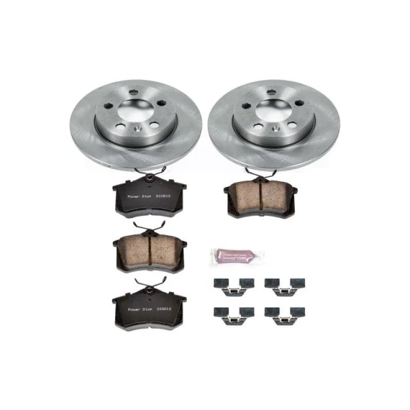 PowerStop Rear Autospecialty Brake Kit fits Audi TT / 2002 Audi TT Quattro Alms Edition / 2000-2006 Audi TT Quattro - Main...