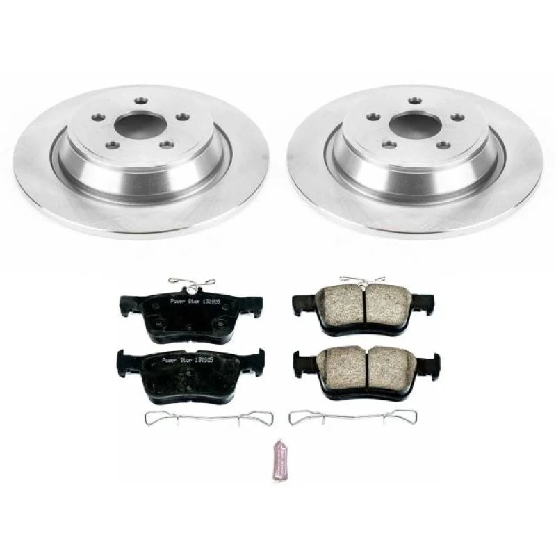 PowerStop Rear Autospecialty Brake Kit fits Ford Edge / 2015-2024 Ford Edge SE / 2022-2024 Ford Edge ST-Line / 2015-2018 F...