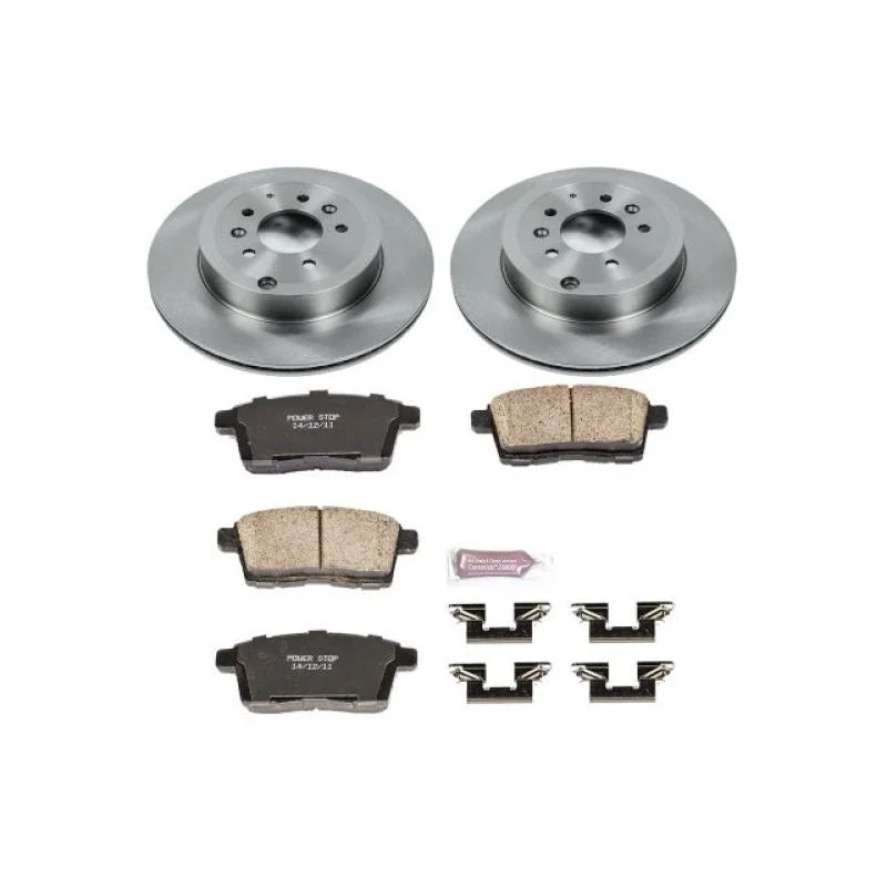 PowerStop Rear Autospecialty Brake Kit fits Mazda CX-9 / 2007-2015 Mazda CX-9 Grand Touring - Main Product View