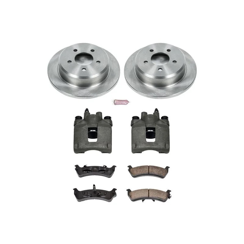 PowerStop Rear Autospecialty Brake Kit w/Calipers fits 1995-2002 Ford Explorer / 1997-2001 Mercury Mountaineer / 1998-2002...