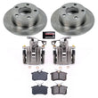 Load image into Gallery viewer, PowerStop Rear Autospecialty Brake Kit w/Calipers fits 1998-2004 Audi A6 / 2003-2005 Volkswagen Passat GL / 2004-2005 Volk...