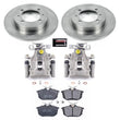 Load image into Gallery viewer, PowerStop Rear Autospecialty Brake Kit w/Calipers fits 2000-2004 Volvo S40 / V40