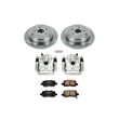 Load image into Gallery viewer, PowerStop Rear Autospecialty Brake Kit w/Calipers fits 2001-2006 Acura MDX / 2003-2008 Honda Pilot EX / 2004-2008 Honda Pi...