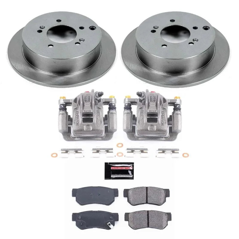 PowerStop Rear Autospecialty Brake Kit w/Calipers fits 2001-2006 ...