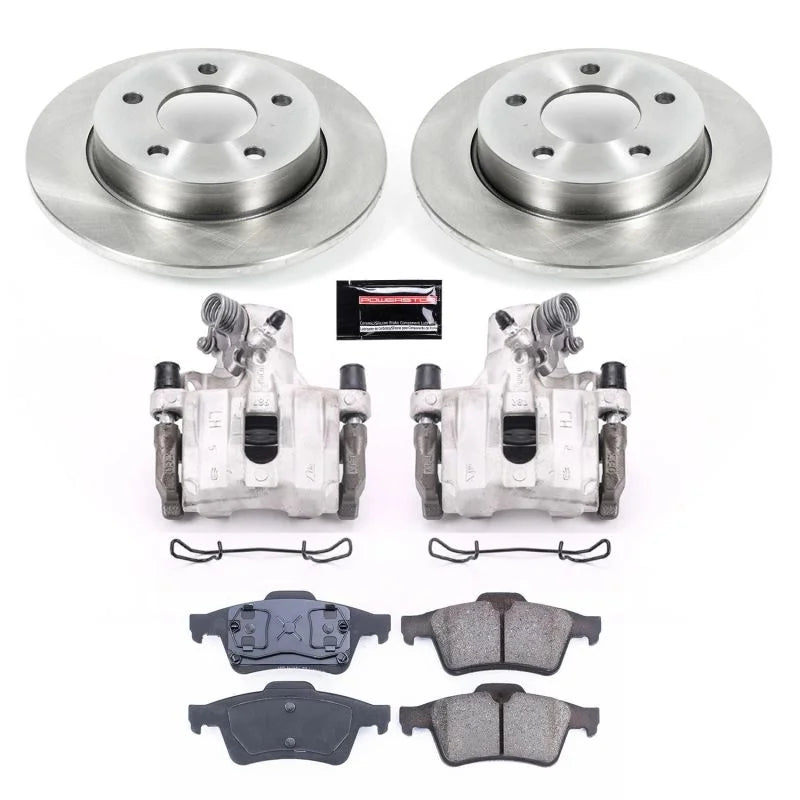PowerStop Rear Autospecialty Brake Kit w/Calipers fits 2004-2005 Mazda 3 I