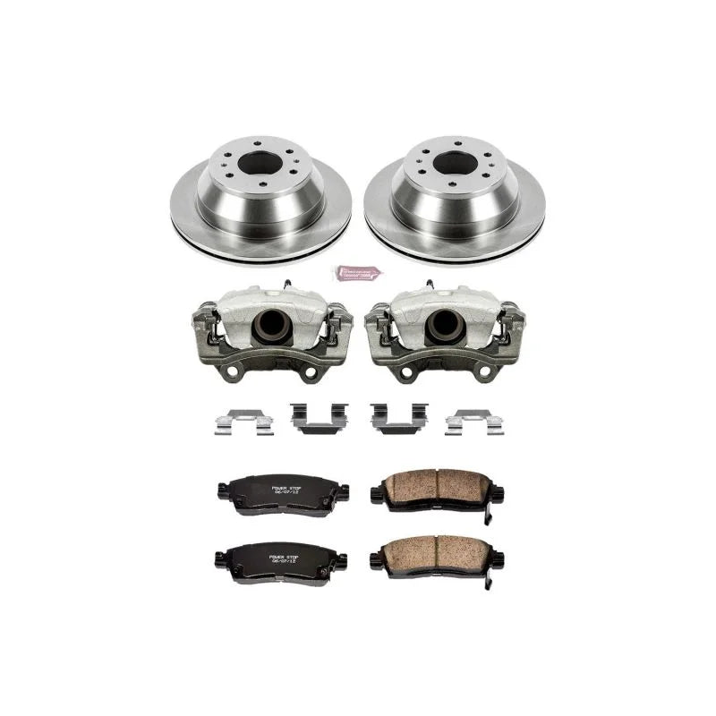 PowerStop Rear Autospecialty Brake Kit w/Calipers fits 2004-2007 Buick Rainier / 2003-2006 Chevrolet SSR / 2002-2009 Chevr...