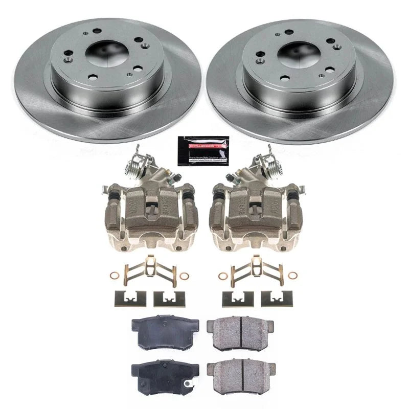 PowerStop Rear Autospecialty Brake Kit w/Calipers fits 2005-2007 ...