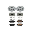Load image into Gallery viewer, PowerStop Rear Autospecialty Brake Kit w/Calipers fits 2005-2008 Infiniti G35 / 2007 Infiniti G35 Journey / 2007 Infiniti ...