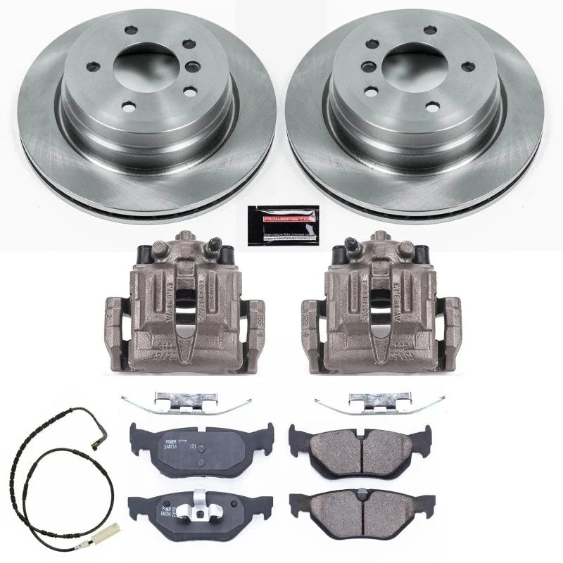 PowerStop Rear Autospecialty Brake Kit w/Calipers fits 2006 BMW 325XI