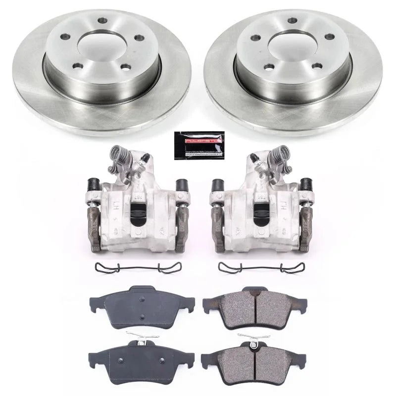 PowerStop Rear Autospecialty Brake Kit w/Calipers fits 2006-2009 Mazda 3 i
