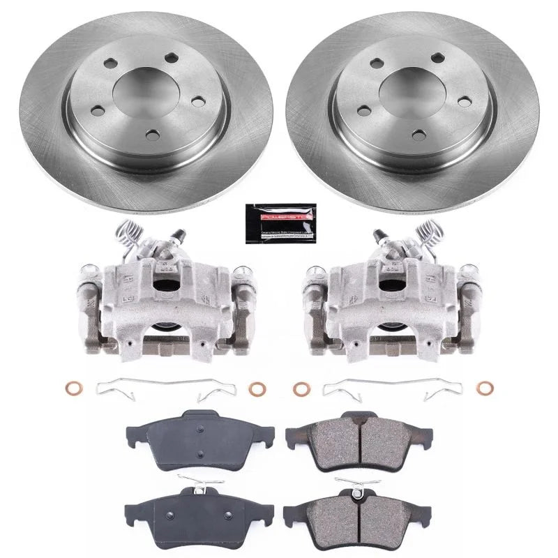 PowerStop Rear Autospecialty Brake Kit w/Calipers fits 2007-2013 Mazda 3 Mazdaspeed / 2004-2013 Mazda 3 S / 2005 Mazda 3 SP23