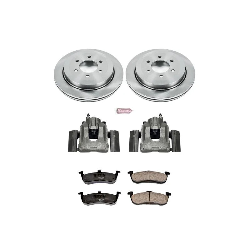 PowerStop Rear Autospecialty Brake Kit w/Calipers fits 2007-2017 Ford Expedition / 2007-2017 Ford Expedition EL / 2007-201...