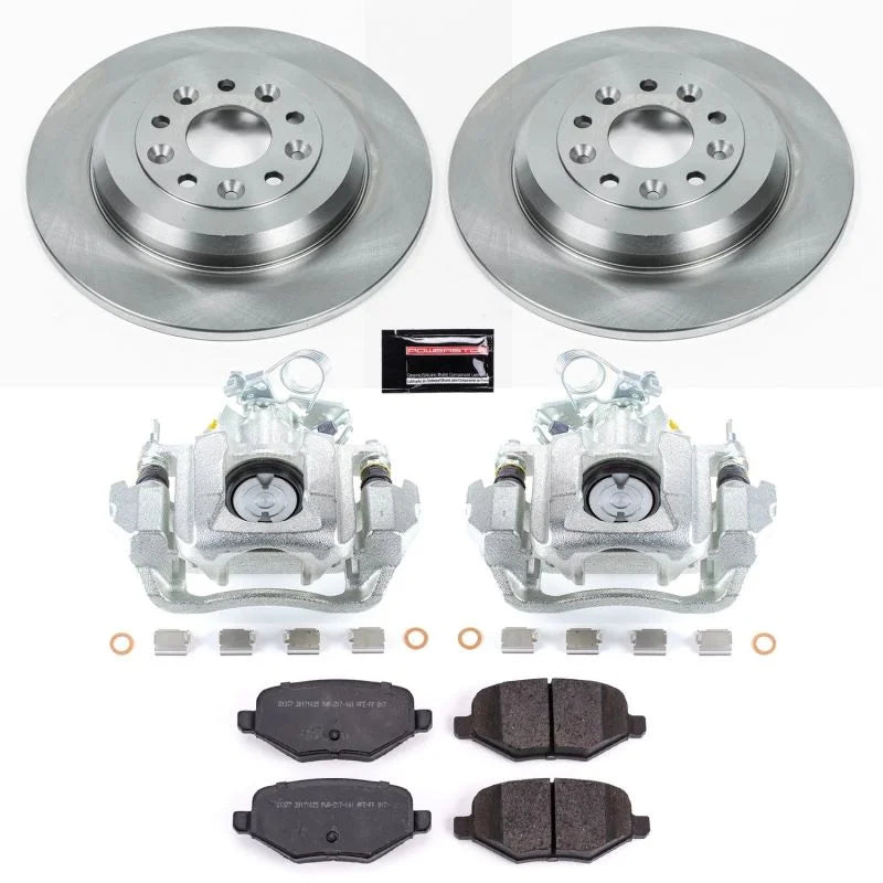 PowerStop Rear Autospecialty Brake Kit w/Calipers fits 2011-2014 Ford Edge LIMITED / 2011-2015 Ford Edge SE / 2015 Ford Ed...