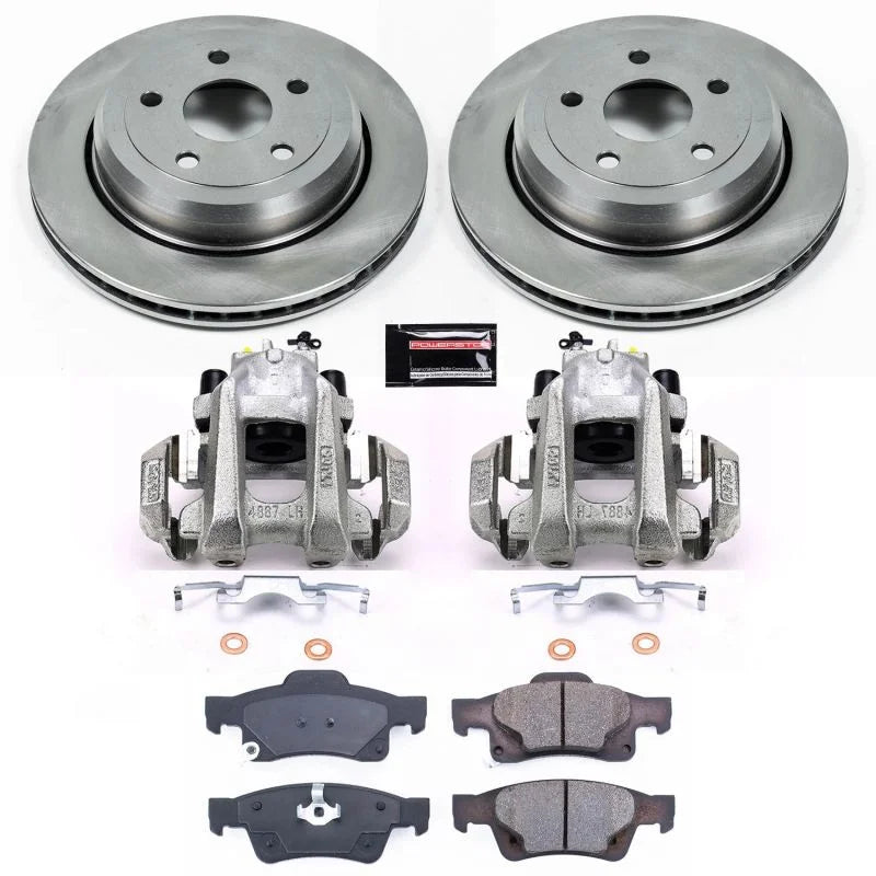 PowerStop Rear Autospecialty Brake Kit w/Calipers fits 2017-2024 Dodge DURANGO / 2011-2024 Dodge DURANGO Citadel / 2011-20...