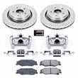 Load image into Gallery viewer, PowerStop Rear Autospecialty Brake Kit w/Calipers fits Cadillac XLR / 2006-2009 Cadillac XLR V / 2005-2013 Chevrolet Corvette