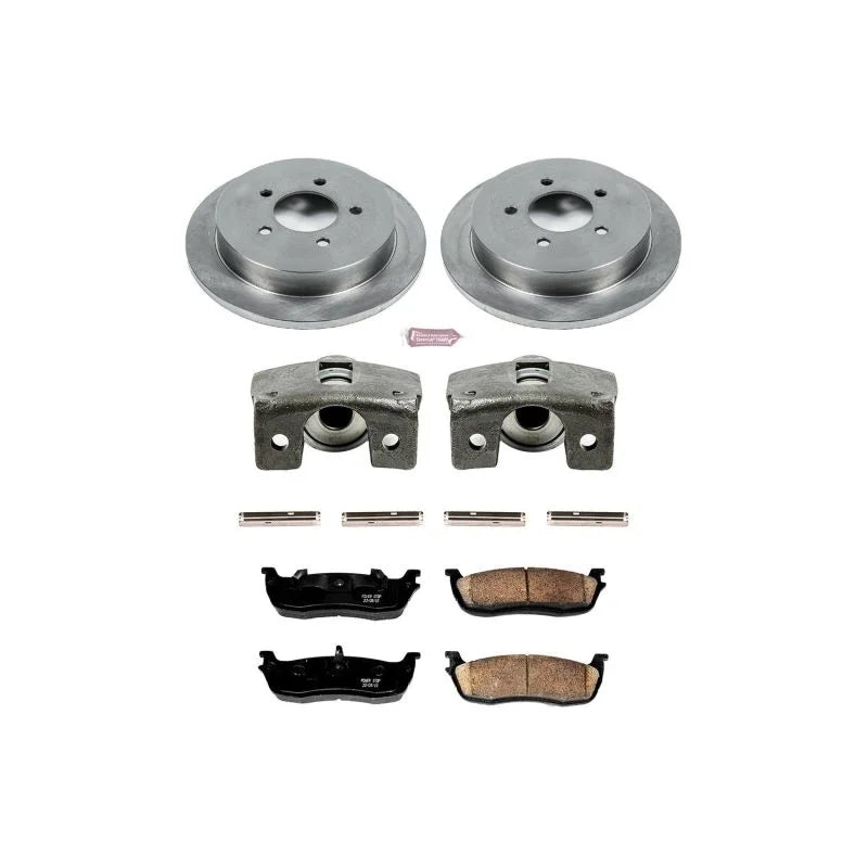 PowerStop Rear Autospecialty Brake Kit w/Calipers fits Ford Expedition / 2000-2002 Ford Expedition Eddie / 2000 Ford F-150...