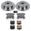 Load image into Gallery viewer, PowerStop Rear Autospecialty Brake Kit w/Calipers fits Lexus IS300 / 2001-2005 Lexus IS300 / 2002-2005 Lexus IS300 Sportcross