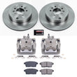 Load image into Gallery viewer, PowerStop Rear Autospecialty Brake Kit w/Calipers fits Mazda CX-9 / 2007-2015 Mazda CX-9 Grand Touring