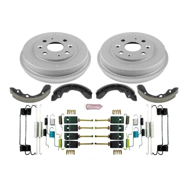 PowerStop Rear Autospecialty Drum Kit fits 1993-1996 Ford Escort / 1992-1998 Mazda Protege / 1993-1996 Mercury Tracer - Ma...
