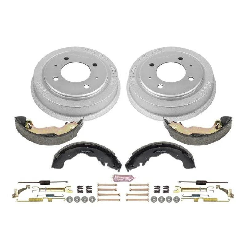 PowerStop Rear Autospecialty Drum Kit fits 1997-2002 Hyundai Elantra / Tiburon - Main Product View