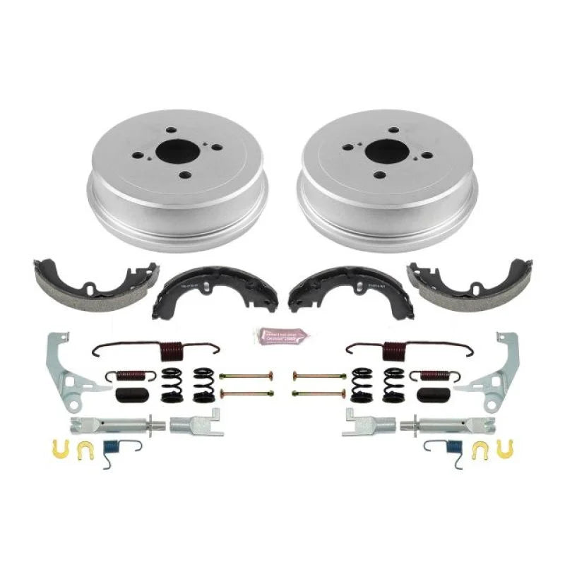 PowerStop Rear Autospecialty Drum Kit fits 1998-2002 Chevrolet Prizm / 1993-1997 Toyota Corolla / 1997-1999 Toyota Corolla...