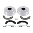 Load image into Gallery viewer, PowerStop Rear Autospecialty Drum Kit fits 1998-2004 Nissan Frontier / 1995-1997 Nissan Pickup / 2000-2004 Nissan Xterra - Main Product Vie...