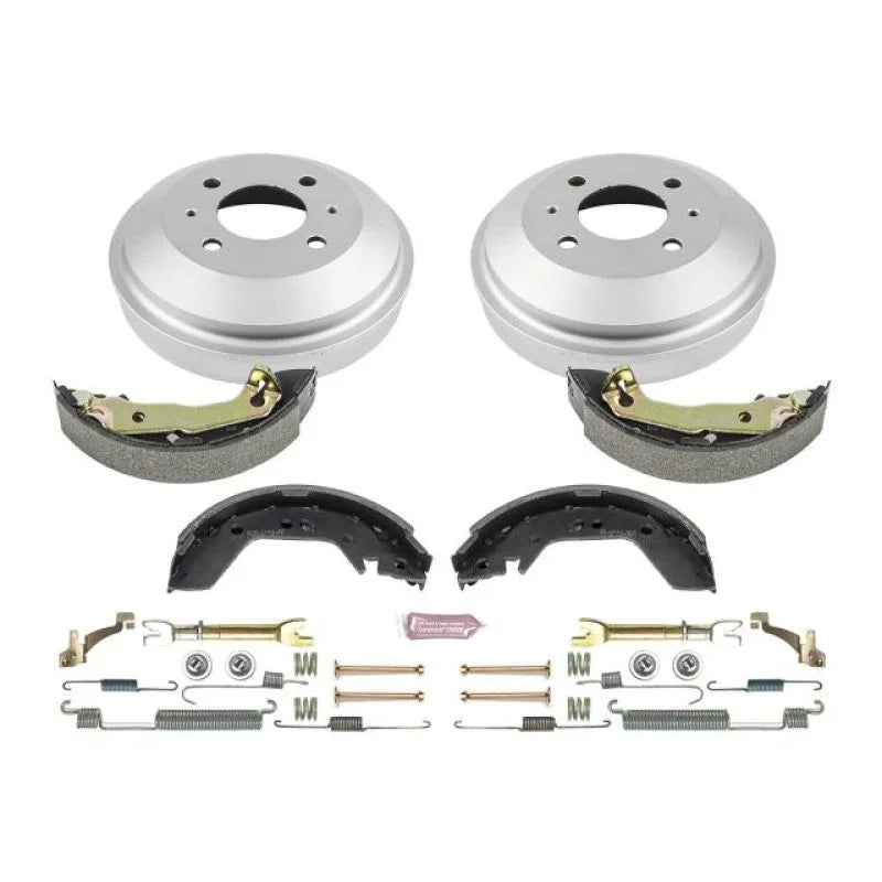 PowerStop Rear Autospecialty Drum Kit fits 2000-2002 Hyundai Accent GL - Main Product View
