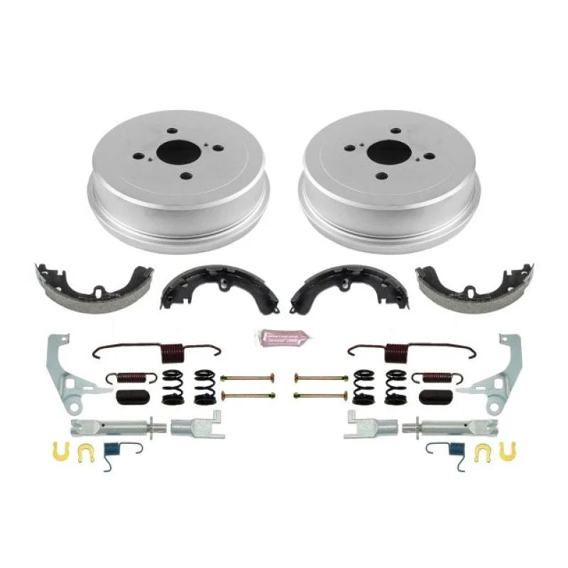 PowerStop Rear Autospecialty Drum Kit fits 2000-2002 Toyota Corolla - Main Product View