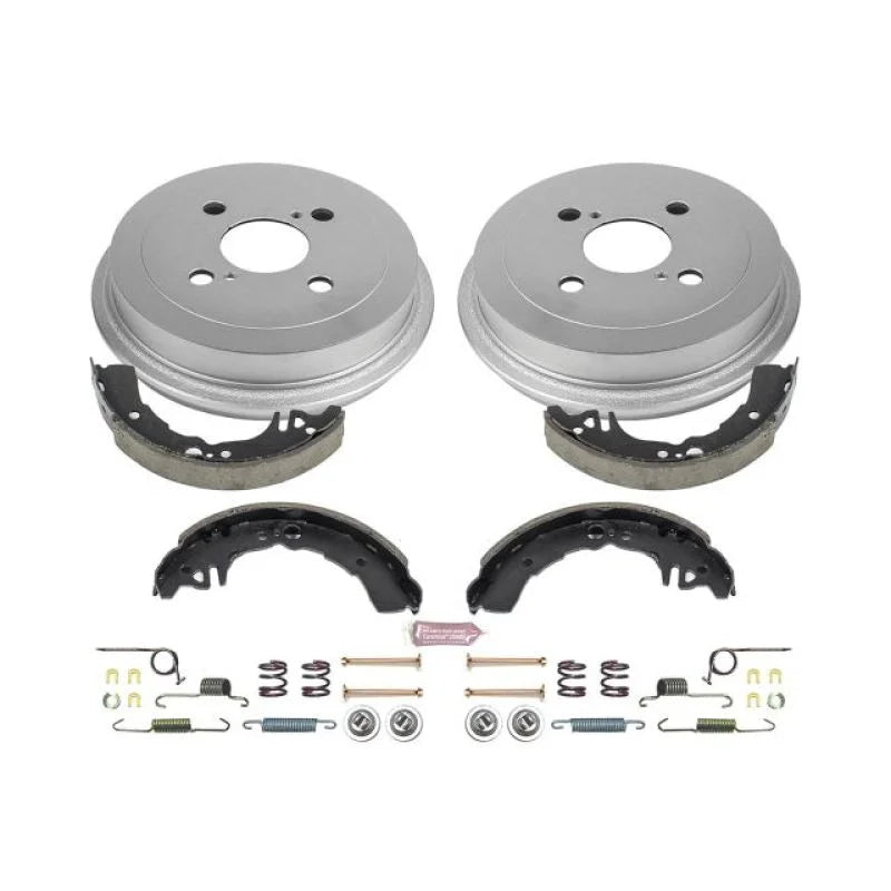 PowerStop Rear Autospecialty Drum Kit fits 2000-2005 Toyota Echo - Main Product View