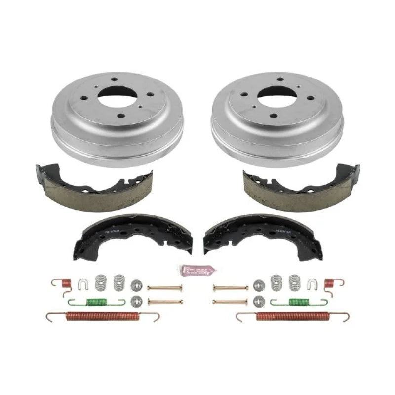 PowerStop Rear Autospecialty Drum Kit fits 2002-2006 Nissan Sentra - Main Product View