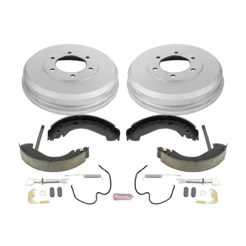 PowerStop Rear Autospecialty Drum Kit fits 2004-2008 Chevrolet Colorado / 2004-2008 GMC Canyon / 2006 Isuzu i-280 / 2007 2...