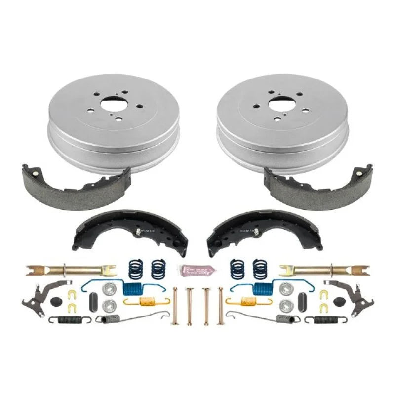 PowerStop Rear Autospecialty Drum Kit fits 2004-2010 Toyota Sienna Ce / 2004-2008 Toyota Sienna LE - Main Product View