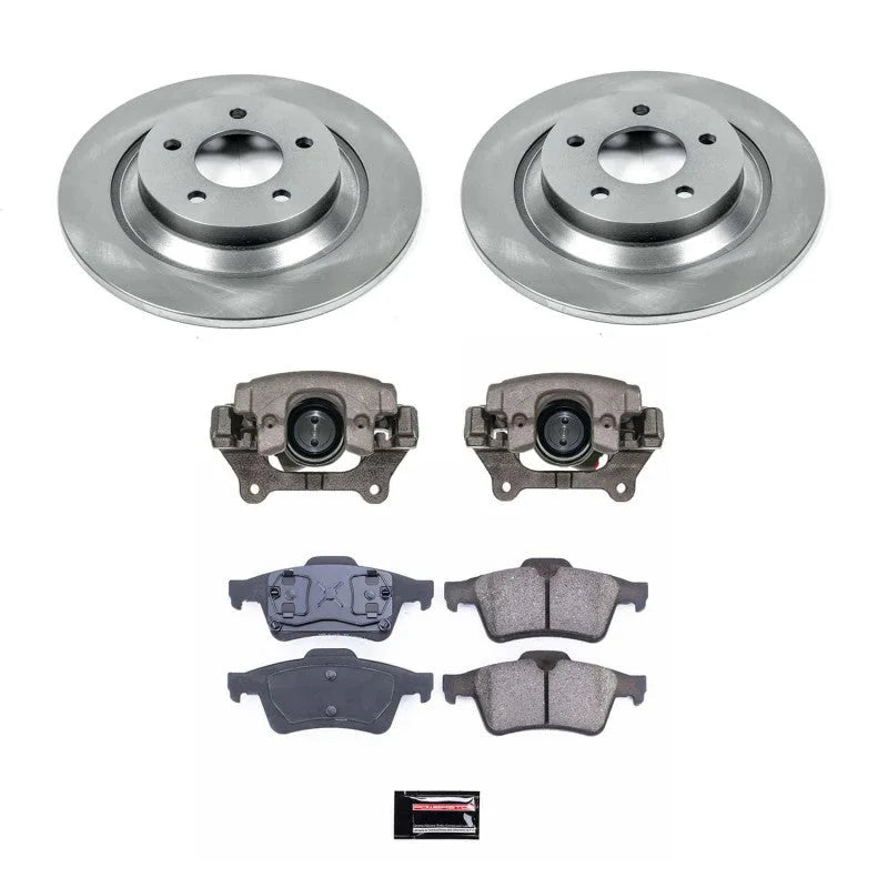 PowerStop Rear Autospecialty Kit w/Calipers fits 2007 Mazda 5 Grand Touring / 2006-2007 Mazda 5 SPORT