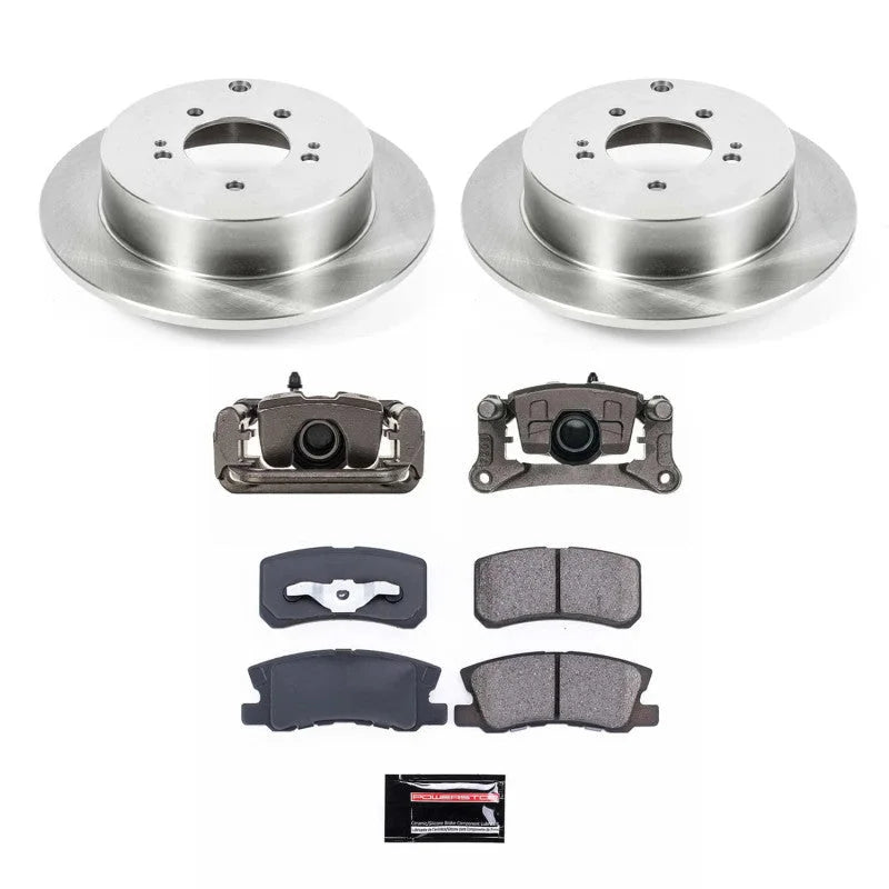 PowerStop Rear Autospecialty Kit w/Calipers fits 2007-2015 Mitsubishi Lancer / Outlander