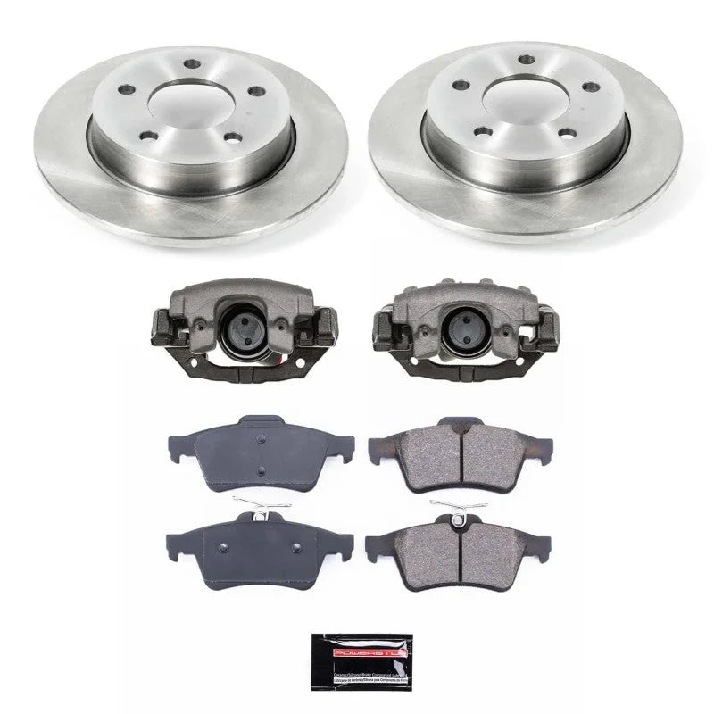 PowerStop Rear Autospecialty Kit w/Calipers fits 2010-2013 Mazda 3 i