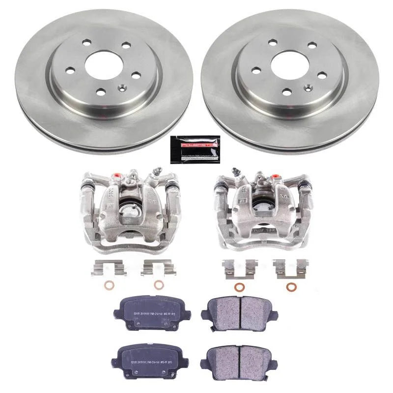 PowerStop Rear Autospecialty Kit w/Calipers fits Cadillac XT4 / 2019-2020 Cadillac XT4 Luxury