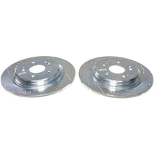 Load image into Gallery viewer, PowerStop Rear Drilled &amp; Slotted Rotor - Pair fits 2019-2024 Acura RDX