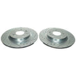 Load image into Gallery viewer, PowerStop Rear Drilled &amp; Slotted Rotor (Pair) fits 2021-2023 Hyundai Santa Fe Calligraphy / 2021 Hyundai Santa Fe Hybrid B...